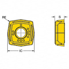 Sandvik Coromant - Indexable Drill Inserts Insert Style: DS20 Insert Size: 0407 - Americas Tooling