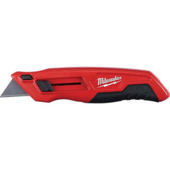 Milwaukee Tool - Utility Knives, Snap Blades & Box Cutters Type: Utility Knife Blade Type: Retractable - Americas Tooling