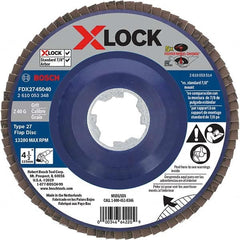 Bosch - Flap Discs Abrasive Type: Coated Flap Disc Type: Type 27 - Americas Tooling