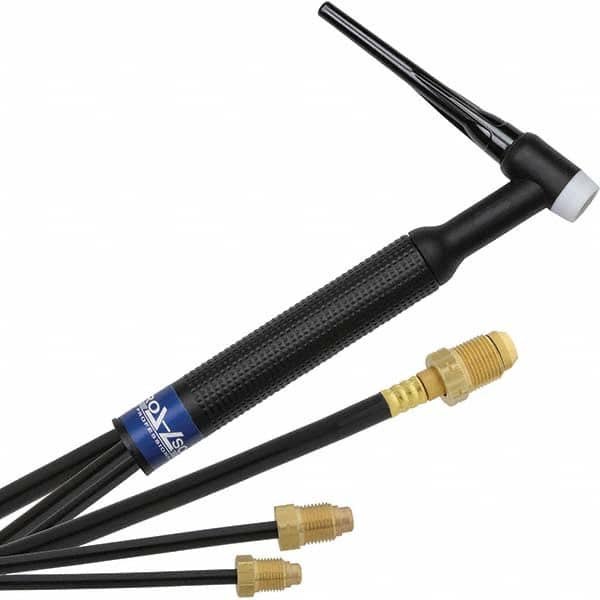 PRO-SOURCE - 350 Amp 25' Rubber Outfit 18 Water Cooled TIG Welding Torch Kit - Americas Tooling