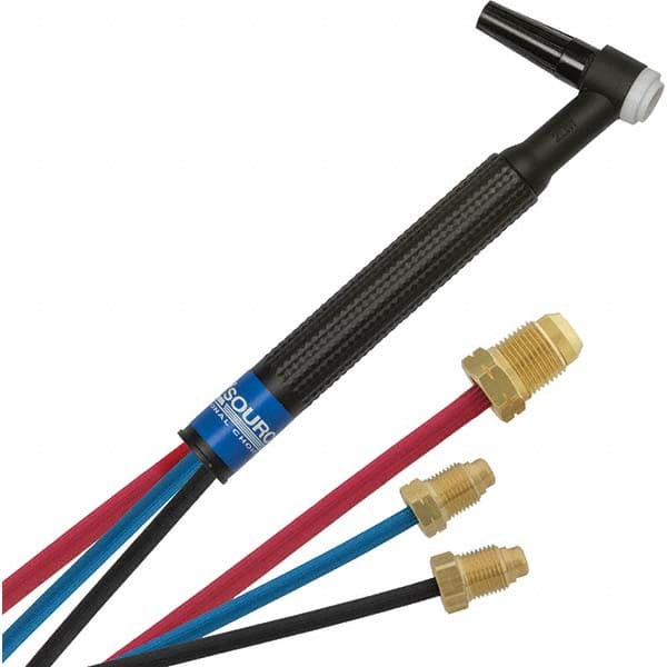 PRO-SOURCE - 250 Amp 25' Rubber Outfit 20M Water Cooled TIG Welding Torch Kit - Americas Tooling