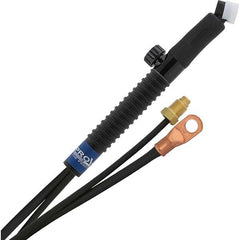 PRO-SOURCE - 80 Amp 25' Rubber Outfit 24FVMT Air Cooled TIG Welding Torch Kit - Americas Tooling