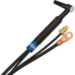 PRO-SOURCE - 125 Amp 12-1/2' Rubber Outfit 9F Air Cooled TIG Welding Torch Kit - Americas Tooling