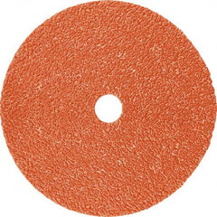 Fiber Disc: 7/8″ Hole, Ceramic Orange, Series 987C