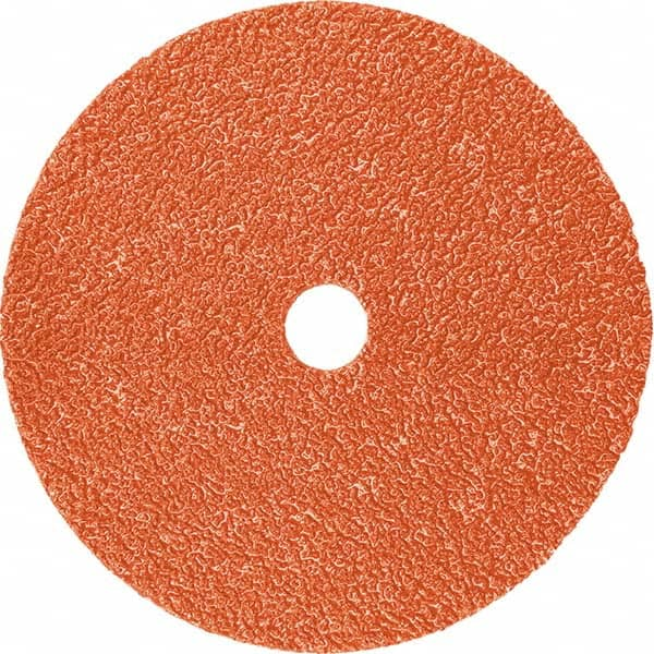 Fiber Disc: 7/8″ Hole, Ceramic Orange, Series 987C