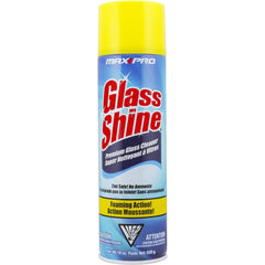 Glass Cleaners; Form: Liquid; Container Type: Aerosol Can; Solution Type: Ready to Use; Ammonia-Free; Container Size: 19 oz; Removes: Grease; Dirt; Water Marks; Composition: Water-Based; Application: Glass & Mirror