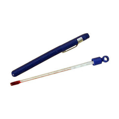 Glass Thermometers; Type: Concrete Thermometer; Immersion Length (mm): 6.0000; Stem Length (Inch): 6.0000; Minimum Temperature (C): -50; Minimum Temperature (F): -50; Accuracy: .1 degree; Maximum Temperature (C): 120  ™F; Housing Material: Glass; Overall