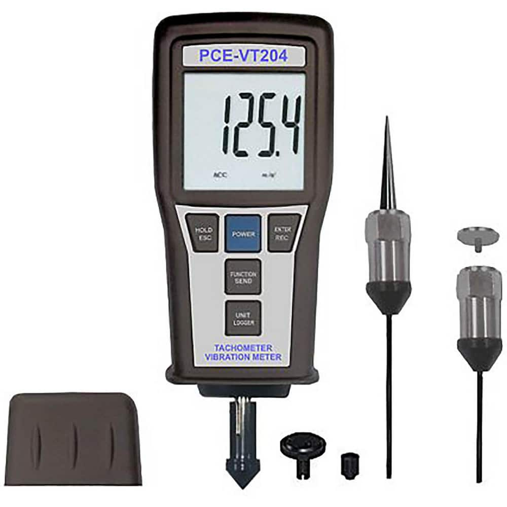 Vibration Meters; Meter Type: Vibration Meter; Vibration Meter Datalogger; Vibration Tester; Vibration Measurement Range: 1-10; Display Type: LCD; Minimum Operating Temperature: 32; Maximum Operating Temperature: 122; Measures: Vibration; Frequency; Accel