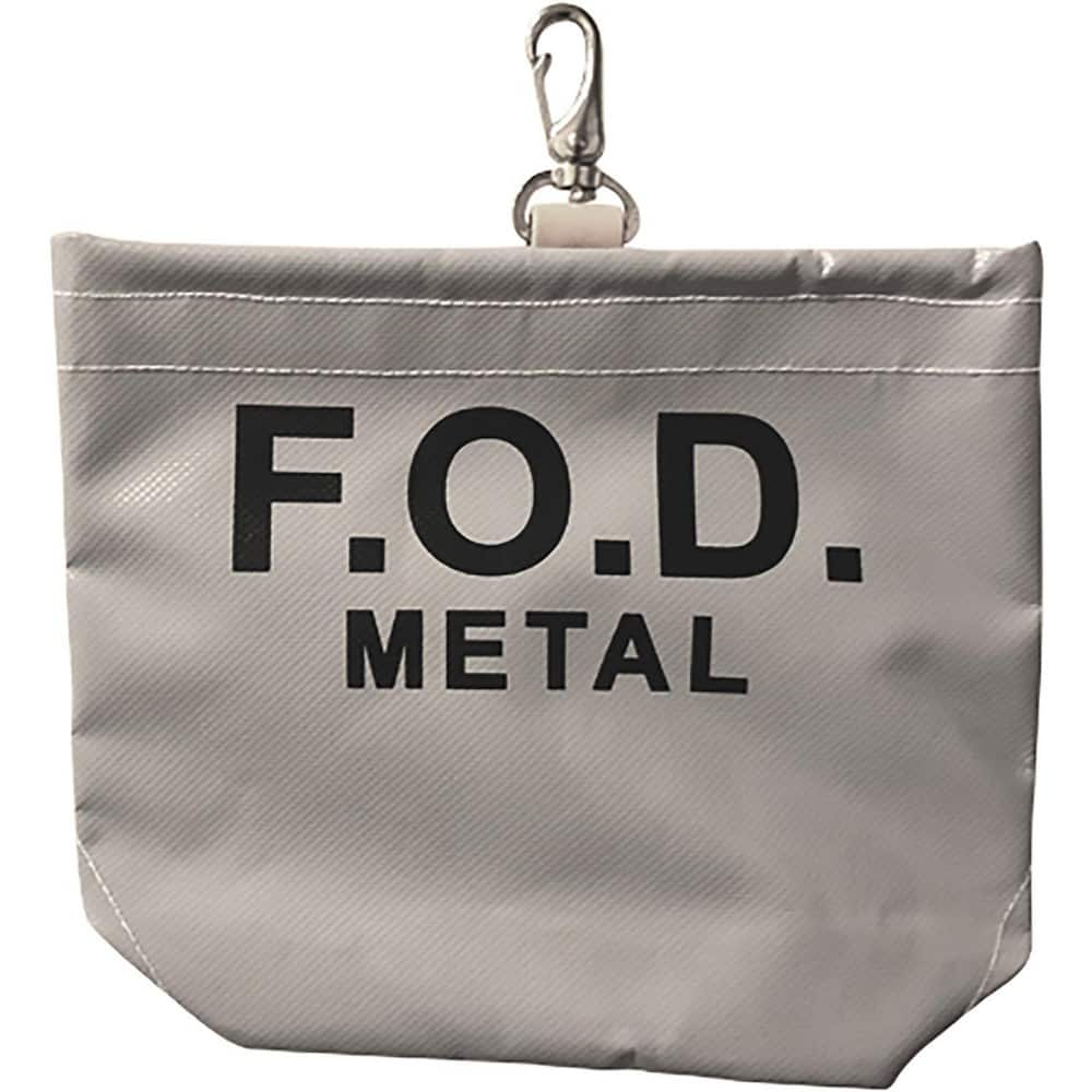 Tool Bags & Tool Totes; Closure Type: Hook & Loop; Material: Vinyl; Overall Width: 10; Overall Depth: 4 in; Overall Height: 8 in; Color: Gray; Number Of Pockets: 1.000