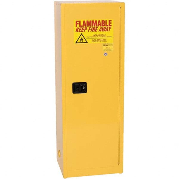 Eagle - Safety Cabinets Hazardous Chemical Type: Flammable and Combustible Liquids Color: Yellow - Americas Tooling