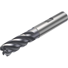 Sandvik Coromant - Corner Radius & Corner Chamfer End Mills; Mill Diameter (Inch): 0.75 ; Mill Diameter (Decimal Inch): 0.7500 ; End Type: Corner Radius ; Corner Radius (mm): 1.53 ; Corner Radius (Decimal Inch): 0.06 ; Number of Flutes: 5 - Exact Industrial Supply