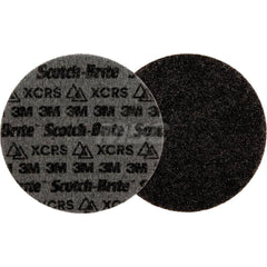 Quick-Change Disc: CD, 7″ Disc Dia, Ceramic, Non-Woven Gray, Non-Woven Backed, 8,600 RPM