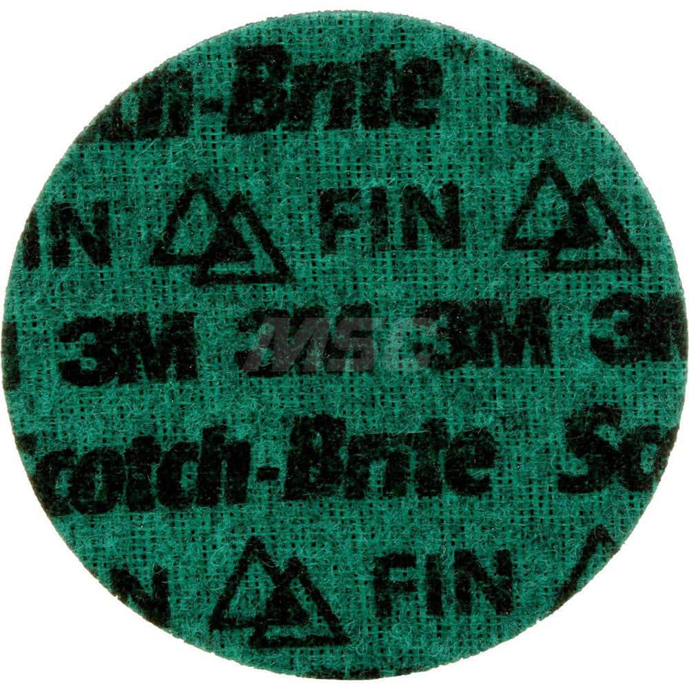 Quick-Change Disc: CD, 4″ Disc Dia, Ceramic, Non-Woven Green, Non-Woven Backed, 15,000 RPM