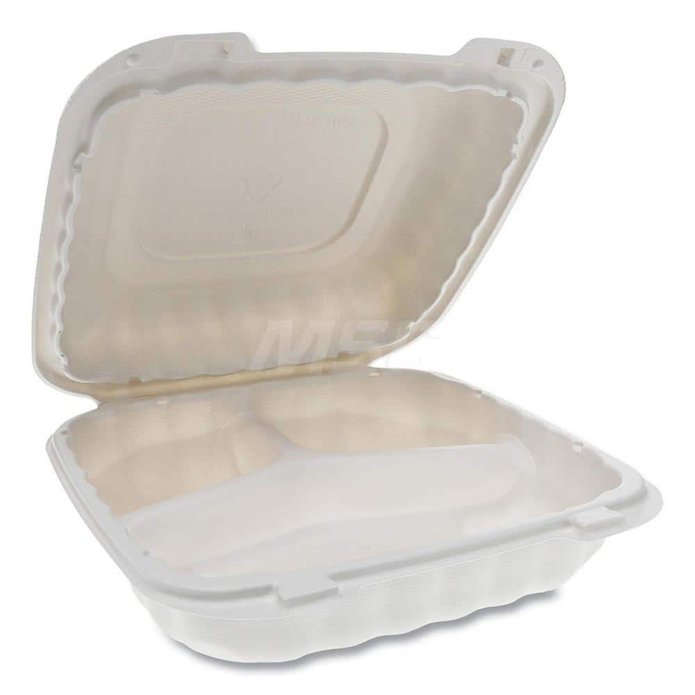 Food Containers; Container Type: Food Storage Container; Shape: Square; Overall Height: 3.1 in; Lid Type: Hinged Lid; Height (Decimal Inch): 3.1 in; Type: Food Storage Container