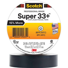 3M - Electrical Tape Width (Inch): 0.75 Length Range: 20" and Larger - Americas Tooling