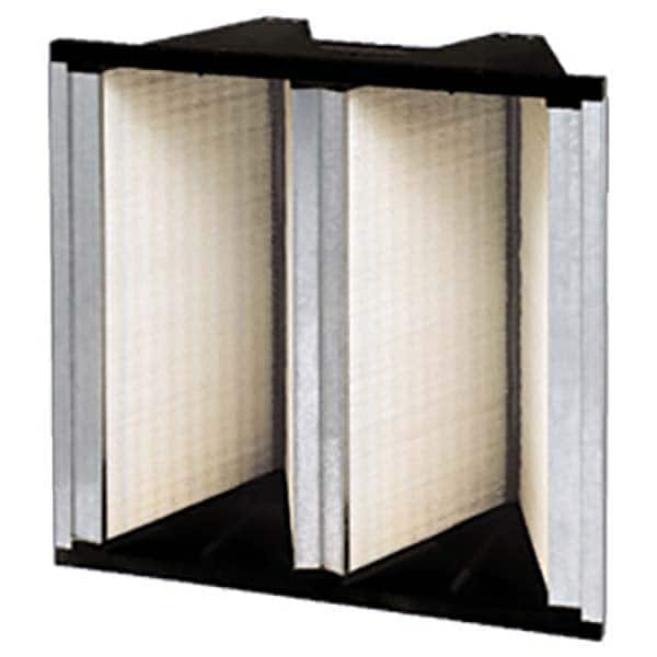 PRO-SOURCE - Pleated & Panel Air Filters Filter Type: V-Bank Mini-Pleat Nominal Height (Inch): 12 - Americas Tooling