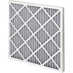 Pleated Air Filter: 20 x 25 x 1″, MERV 10, Carbon Synthetic, Beverage Board Frame, 1,300 CFM