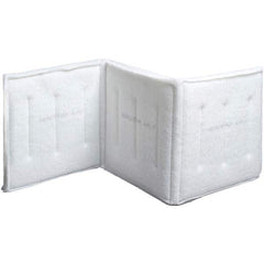 Pleated Air Filter: 20 x 360 x 1″, MERV 10 Polyester, Wire Frame