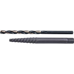 Cle-Line - Bolt Extractor Sets Tool Type: Screw Extractor & Drill Number of Pieces: 2.000 - Americas Tooling