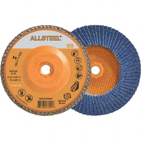 WALTER Surface Technologies - Flap Discs Abrasive Type: Coated Flap Disc Type: Type 27 - Americas Tooling