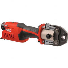 Ridgid - Benders, Crimpers & Pressers Type: Pressing Tool Kit Maximum Pipe Capacity (Inch): 1-1/4 - Americas Tooling