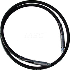 Hydraulic Hose; Hose Length (Feet): 8.00; Hose Length (Inch): 96; Maximum Working Pressure (Psi - 3 Decimals): 20000; Maximum Temperature (F) ( - 0 Decimals): 212; Hose Material: Rubber Reinforced with 2 Layers of Braided Steel; Minimum Temperature (Deg F