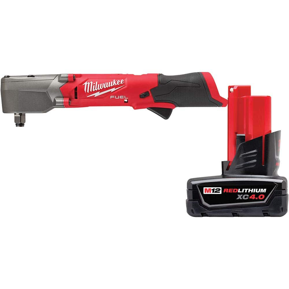 Milwaukee Tool - Cordless Impact Wrenches & Ratchets Voltage: 12.00 Drive Size (Inch): 1/2 - Americas Tooling