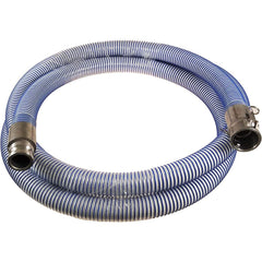 Kuriyama of America - Food & Beverage Hose; Inside Diameter (Inch): 2 ; Outside Diameter (Decimal Inch): 2.6000 ; Length (Feet): 20 ; Bend Radius (Inch): 4 ; Maximum Working Pressure (psi): 100.000 ; Vacuum Rating: 28 In. Hg - Exact Industrial Supply