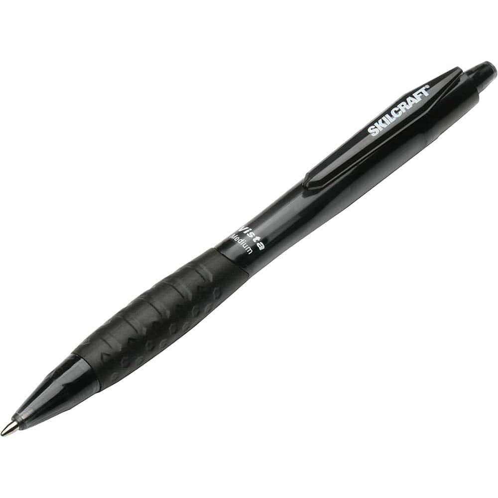 Ability One - Pens & Pencils; Type: Ballpoint Pen ; Color: Black ; Tip Type: Conical - Exact Industrial Supply