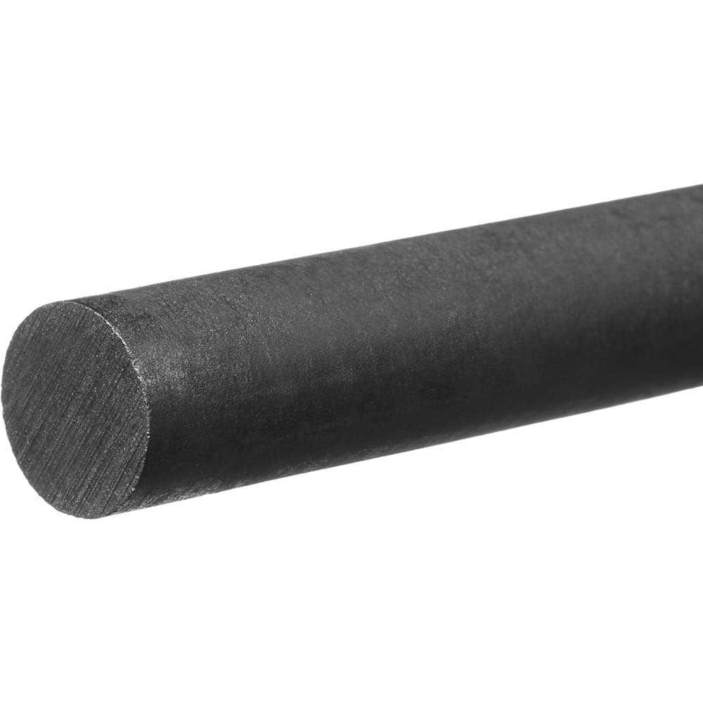 USA Sealing - Plastic Rods; Material: Acetal ; Diameter (Inch): 5/16 ; Length (Feet): 10 ; Hardness: Rockwell M-90 ; Color: Black ; Additional Information: Density: 0.051 lb/in?, Tensile Strength: 8500 psi, Temperature Rating : -20 to 180? F, Impact Stre - Exact Industrial Supply