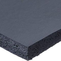 USA Sealing - Rubber & Foam Sheets; Material: Silicone ; Thickness (Inch): 1/4 ; Hardness: Medium ; Width (Inch): 36.0000 ; Length (Inch): 36 ; Color: Blue - Exact Industrial Supply