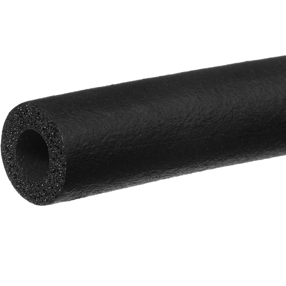 USA Sealing - Rubber & Foam Cylinders; Material: EPDM ; Outside Diameter (Inch): 1 ; Inside Diameter (Inch): 1/2 ; Length (Inch): 60 ; Tensile Strength (psi): 85.00 ; Color: Black - Exact Industrial Supply