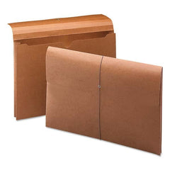 SMEAD - File Folders, Expansion Folders & Hanging Files Folder/File Type: Expanding Wallet Color: Brown - Americas Tooling