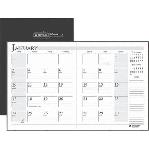 House of Doolittle - Note Pads, Writing Pads & Notebooks Writing Pads & Notebook Type: Monthly Planner Size: 11 x 8-1/2 - Americas Tooling