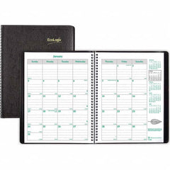 Brownline - Note Pads, Writing Pads & Notebooks Writing Pads & Notebook Type: Monthly Planner Size: 11 x 8-1/2 - Americas Tooling