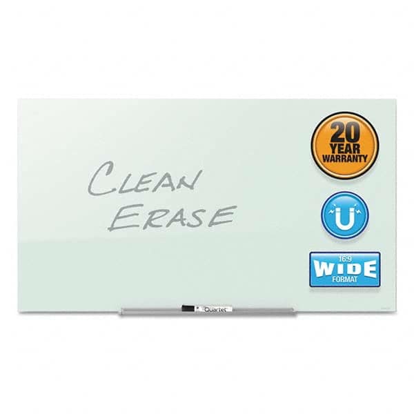 Quartet - 42" High x 74" Wide Magnetic Dry Erase Board - Exact Industrial Supply