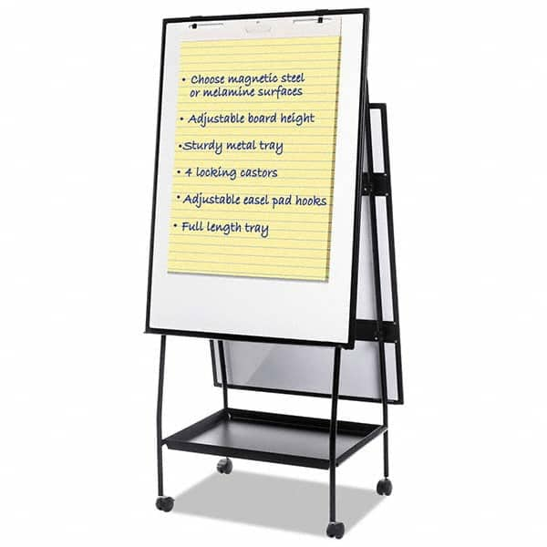 MasterVision - 74-7/8" High x 29-1/2" Wide Magnetic Dry Erase Board - Americas Tooling