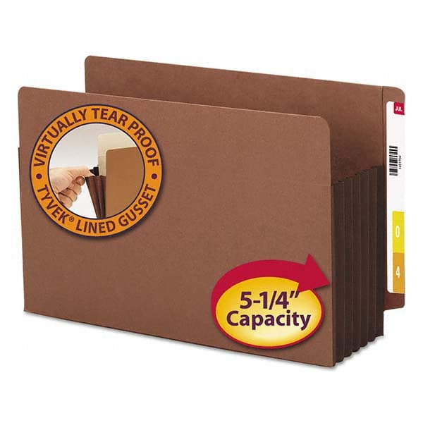 SMEAD - File Folders, Expansion Folders & Hanging Files Folder/File Type: Expanding Wallet Color: Brown - Americas Tooling