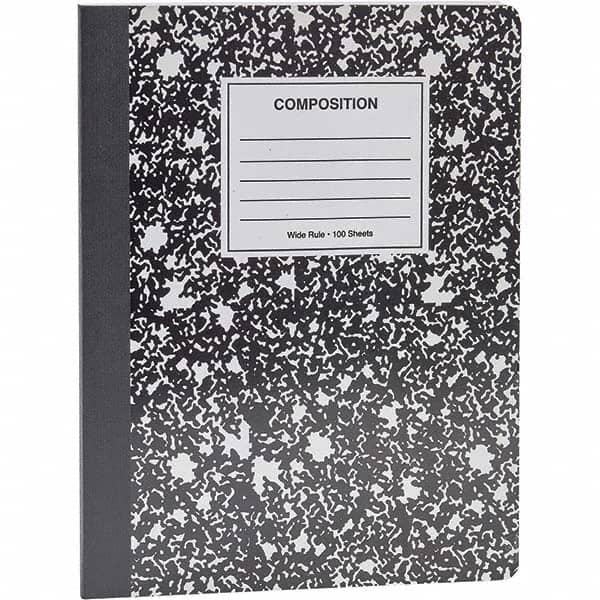 UNIVERSAL - Note Pads, Writing Pads & Notebooks Writing Pads & Notebook Type: Composition Book Size: 9-3/4 x 7-1/2 - Americas Tooling