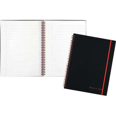 Black n Red - Note Pads, Writing Pads & Notebooks Writing Pads & Notebook Type: Notebook Size: 11 x 8-1/2 - Exact Industrial Supply