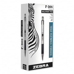 Zebra - Pens & Pencils Type: Ball Point Pen Color: Black - Americas Tooling