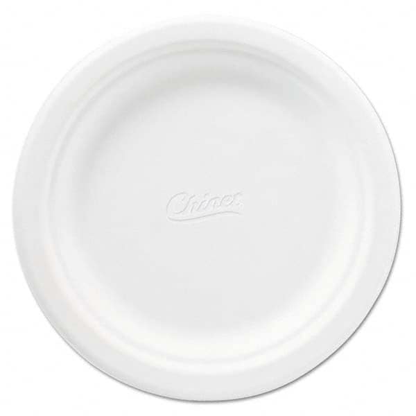 Chinet - Classic Paper Plates, 6 3/4", White, Round, 125/Pack - Americas Tooling