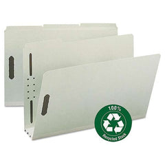 SMEAD - File Folders, Expansion Folders & Hanging Files Folder/File Type: Classification Folders with Tob Tab Fastener Color: Green - Americas Tooling