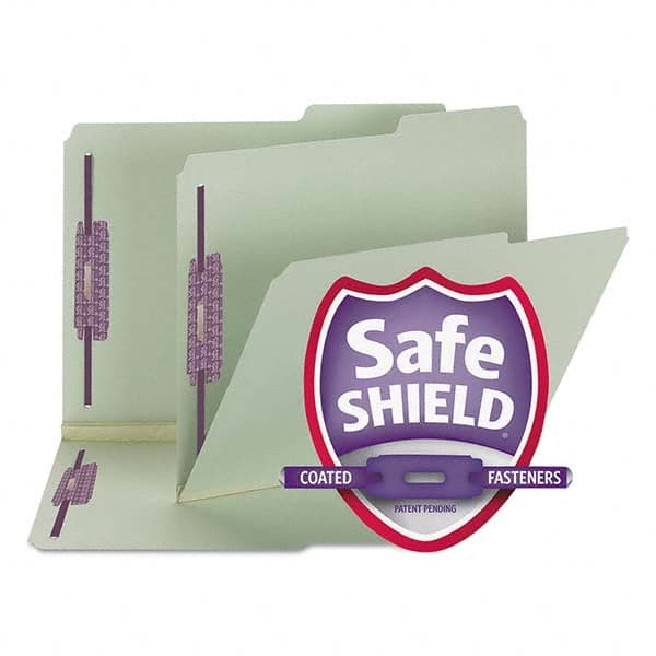 SMEAD - File Folders, Expansion Folders & Hanging Files Folder/File Type: File Folders with Top Tab Fastener Color: Green - Americas Tooling