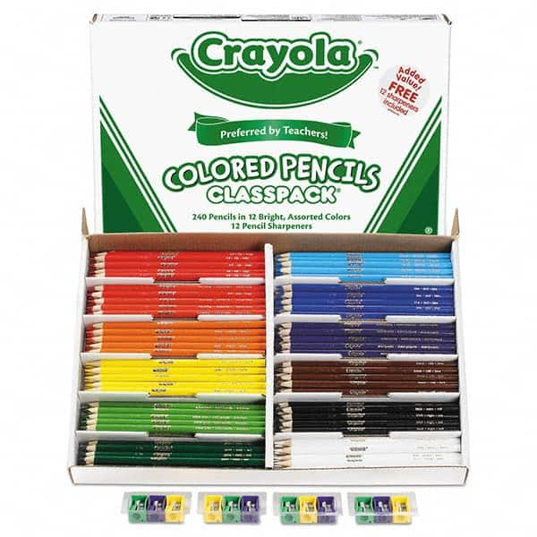 Crayola - Pens & Pencils Type: Colored Pencil Color: Assorted - Americas Tooling