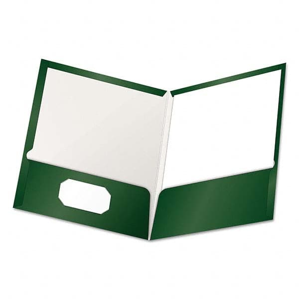 OXFORD - File Folders, Expansion Folders & Hanging Files Folder/File Type: Pocket Folders Color: Green - Americas Tooling