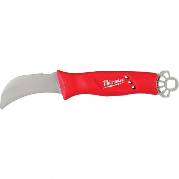 Milwaukee Tool - Fixed Blade Knives Trade Type: Lineman's Insulated Skinning Knife Blade Length (Inch): 3-1/4 - Americas Tooling