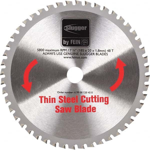 Fein - Wet & Dry-Cut Saw Blades Blade Diameter (Inch): 7-1/4 Blade Material: Carbide-Tipped - Americas Tooling