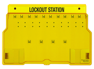 Padllock Wall Station - 15-1/2 x 22 x 1-3/4''-Unfilled; Base & Cover - Americas Tooling