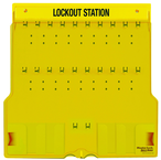 Padllock Wall Station - 22 x 22 x 1-3/4''-Unfilled; Base & Cover - Americas Tooling